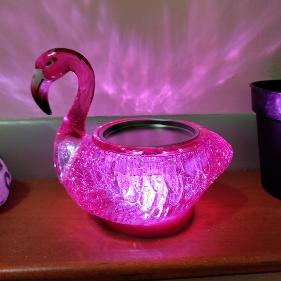 Bath & Body Works Accents Bath Body Works Flamingo Candle Holder Poshmark
